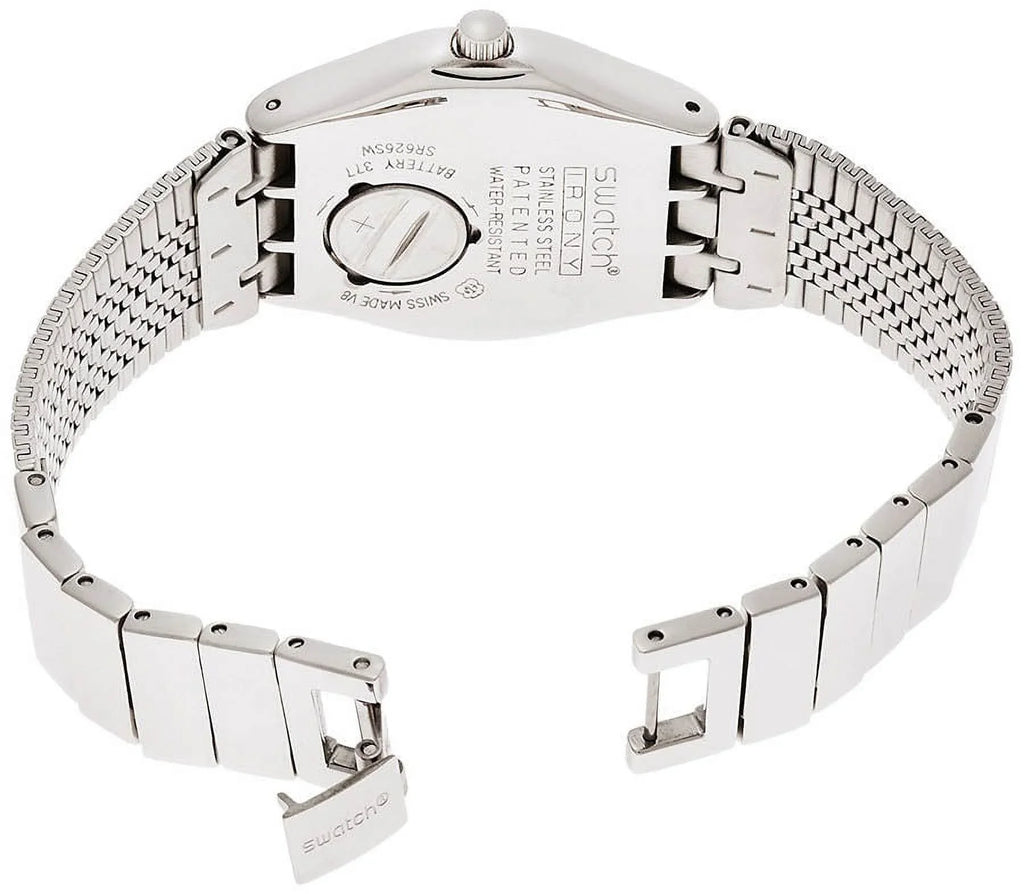 Swatch YLS186G Starling Midnight Face Stainless Steel Individuals Watch