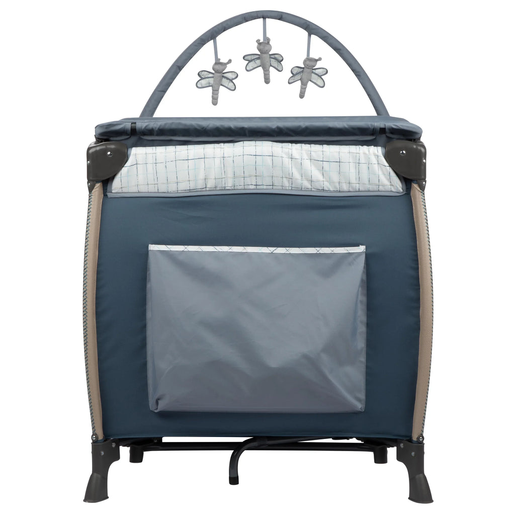 Monbebe Willow Rocking Play Yard with Full Size Bassinet, Plaid