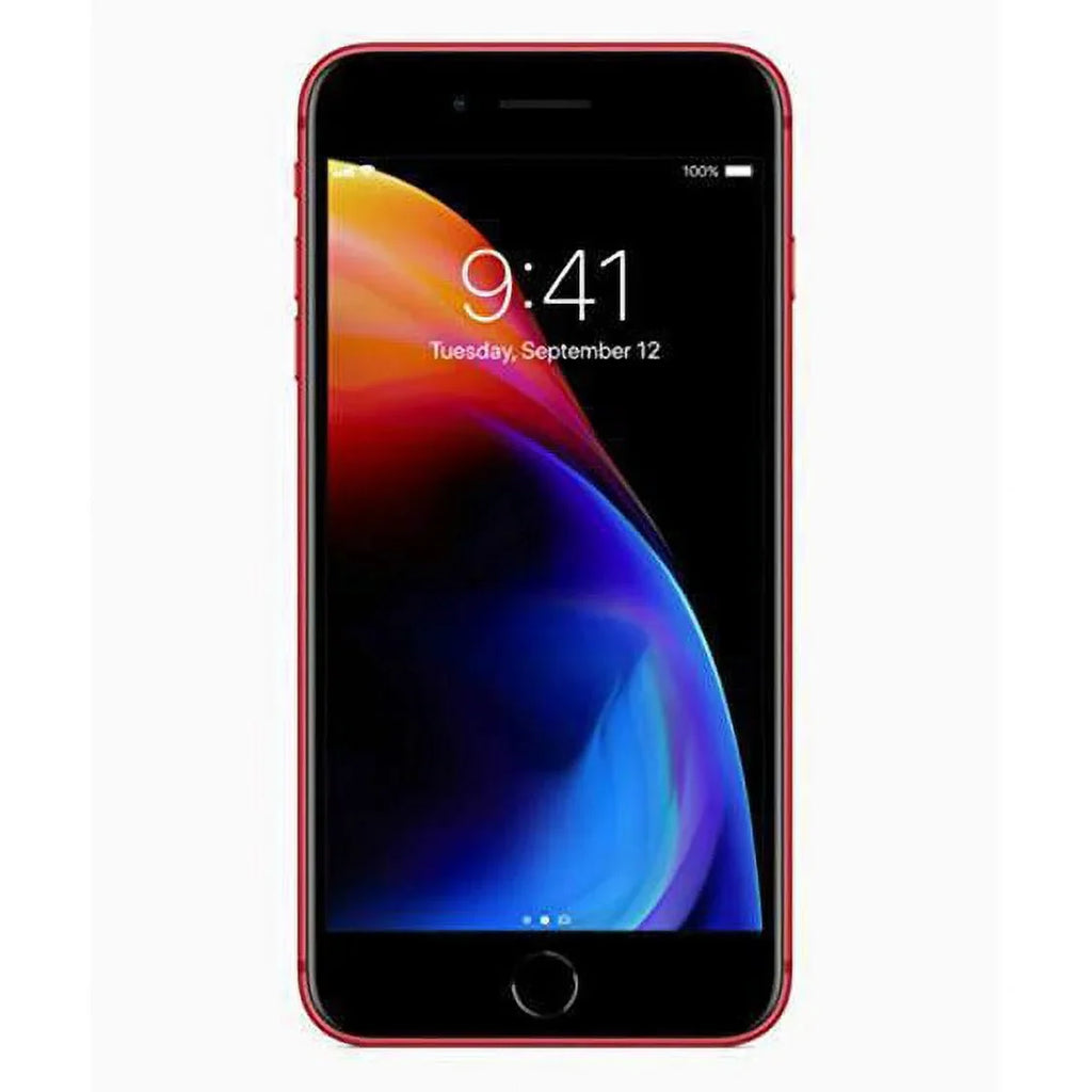 Restored iPhone 8 A1863 (Fully Unlocked) 64GB Red (Grade A) w/ Fast Car Charger (Refurbished)