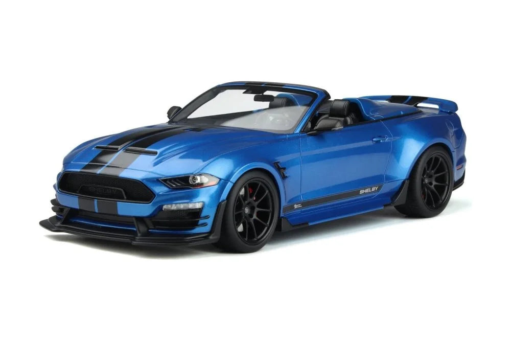 2022 Shelby Super Snake Speedster Convertible, Blue - GT Spirit GT398 - 1/18 Scale Resin Car