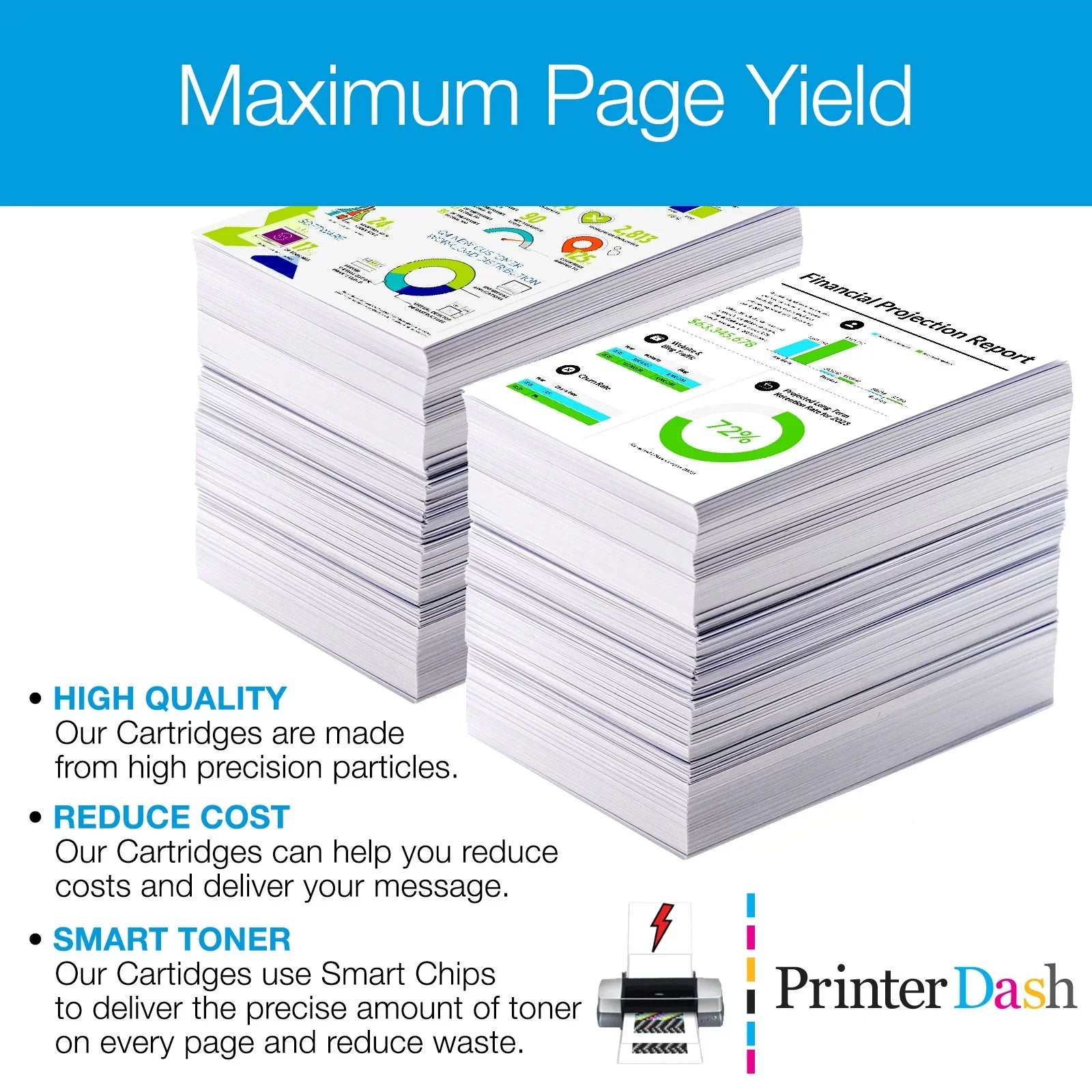 PrinterDash Compatible People for Muratec F-60/F-65/M4500/M4700 Fax Imaging Film (2/PK-700 Page Yield) (PF-150)