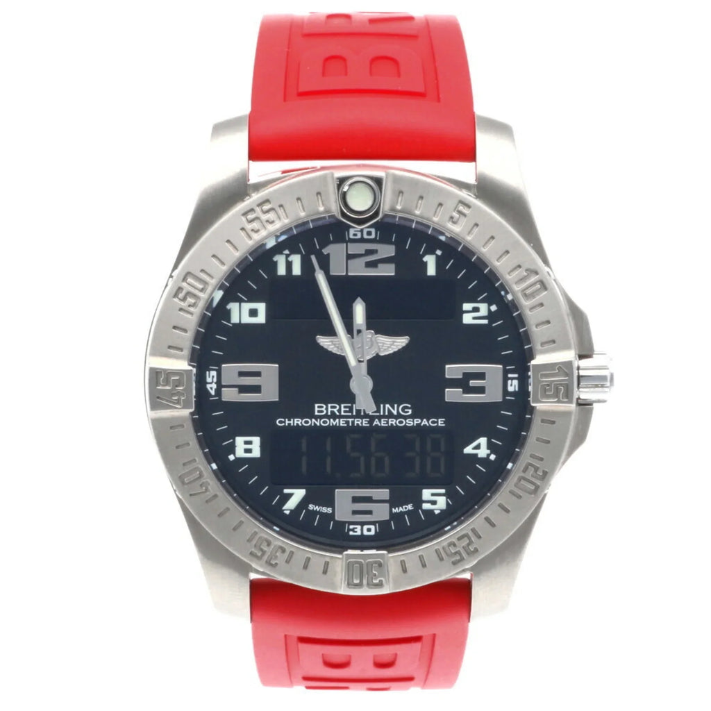 Pre-Owned Breitling Aerospace Evo Watch Titanium E79363101B1E1 Gemstone Individuals BREITLING (Good)