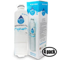 4-Pack Compatible with RSG307AARS/XAA Refrigerator Water Filter - Compatible with DA29-00020B, DA29-00020A, HAF-CIN Fridge Water Filter Cartridge