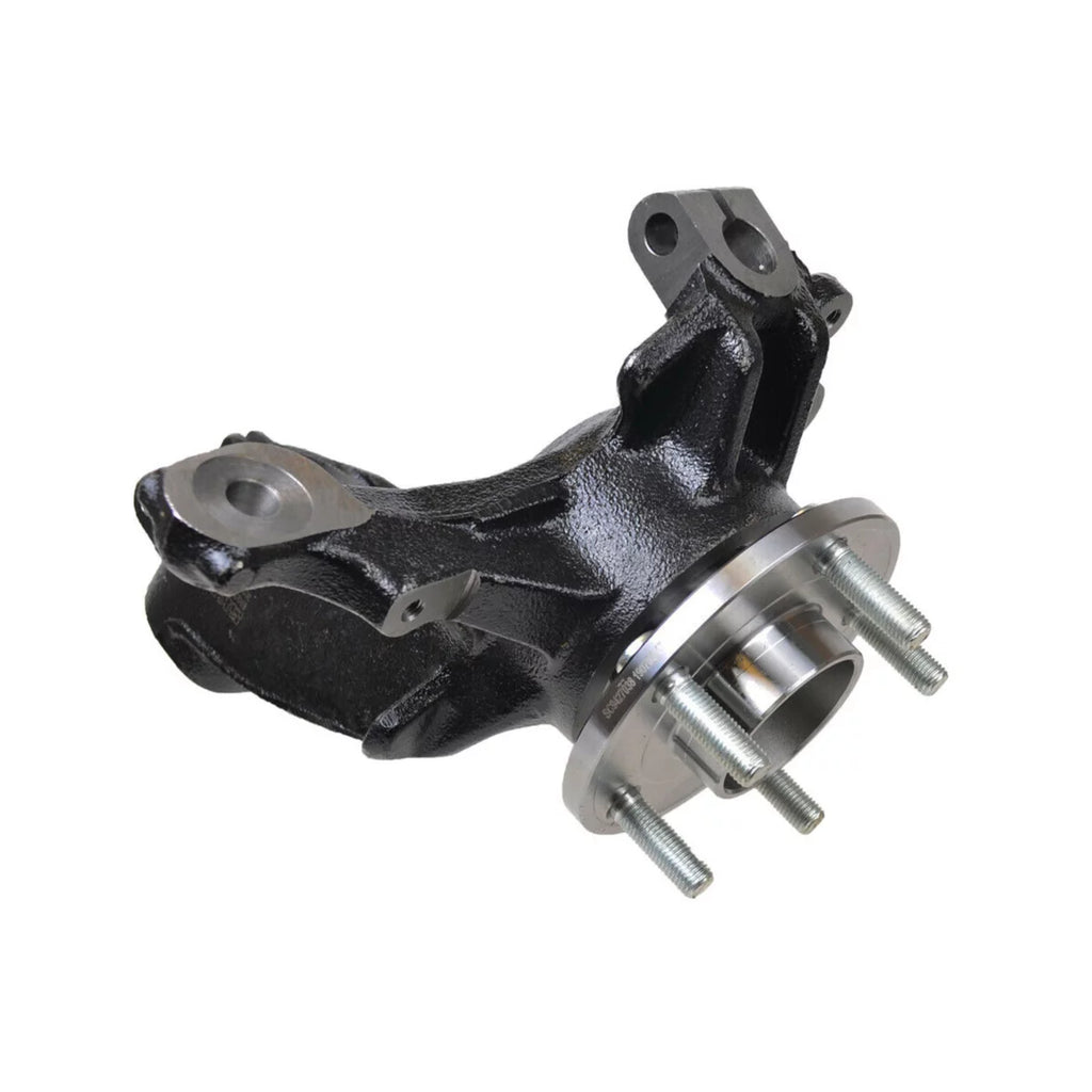 AutoShack Front Steering Knuckle and Wheel Bearing Hub Assembly 5 Lugs with ABS Driver Side Gentlemen for 2012 2013 2014 2015 2016 2017 2018 Ford Focus 2.0L FWD