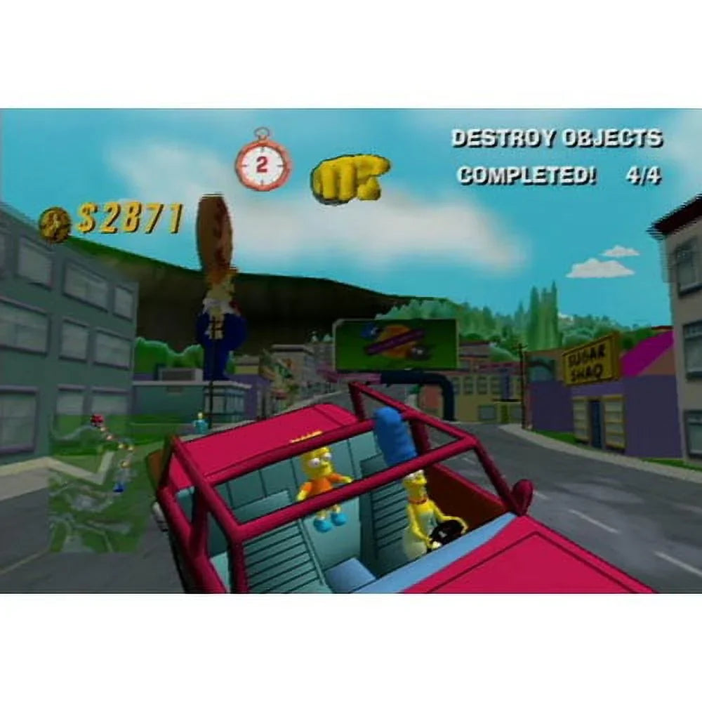 The Simpsons: Road Rage, Electronic Arts, PlayStation 2, [Physical]
