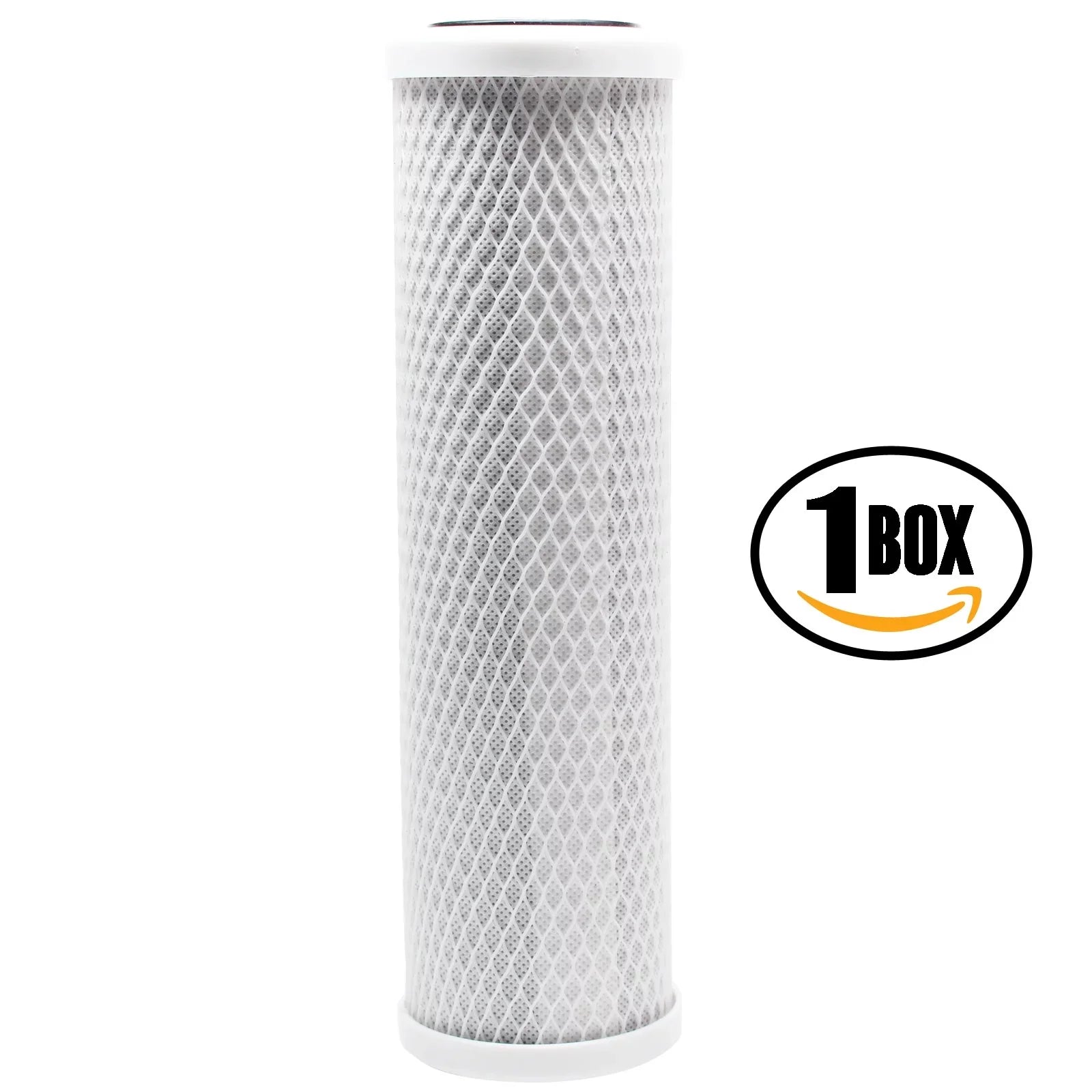 Box of Gentlemen for AquaFX Ballyhoo-C-DI-DI Activated Carbon Block Filter - Universal 10 inch Filter for AquaFX Ballyhoo Zero Waste Water System - Denali Pure Brand