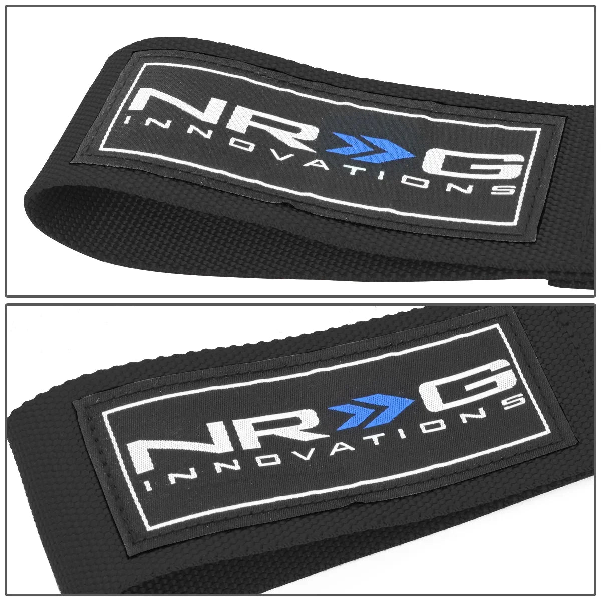 NRG Innovations NRG-TOW-E30BK NRG Innovations TOW-E30BK For 1984 to 1992 BMW E30 318i 318is 325e 325i 325is 325ix 635csi M6 Racing Tow Hook Strap Belt 85 86 87 88 89 90 91 92 93