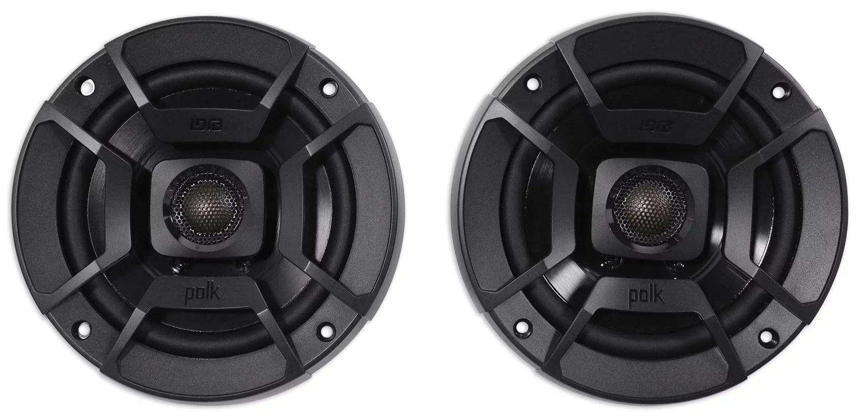 2) Polk Audio 5.25" 600 Watt Rollbar Tower Speakers For John Deere Gator XUV/RSX