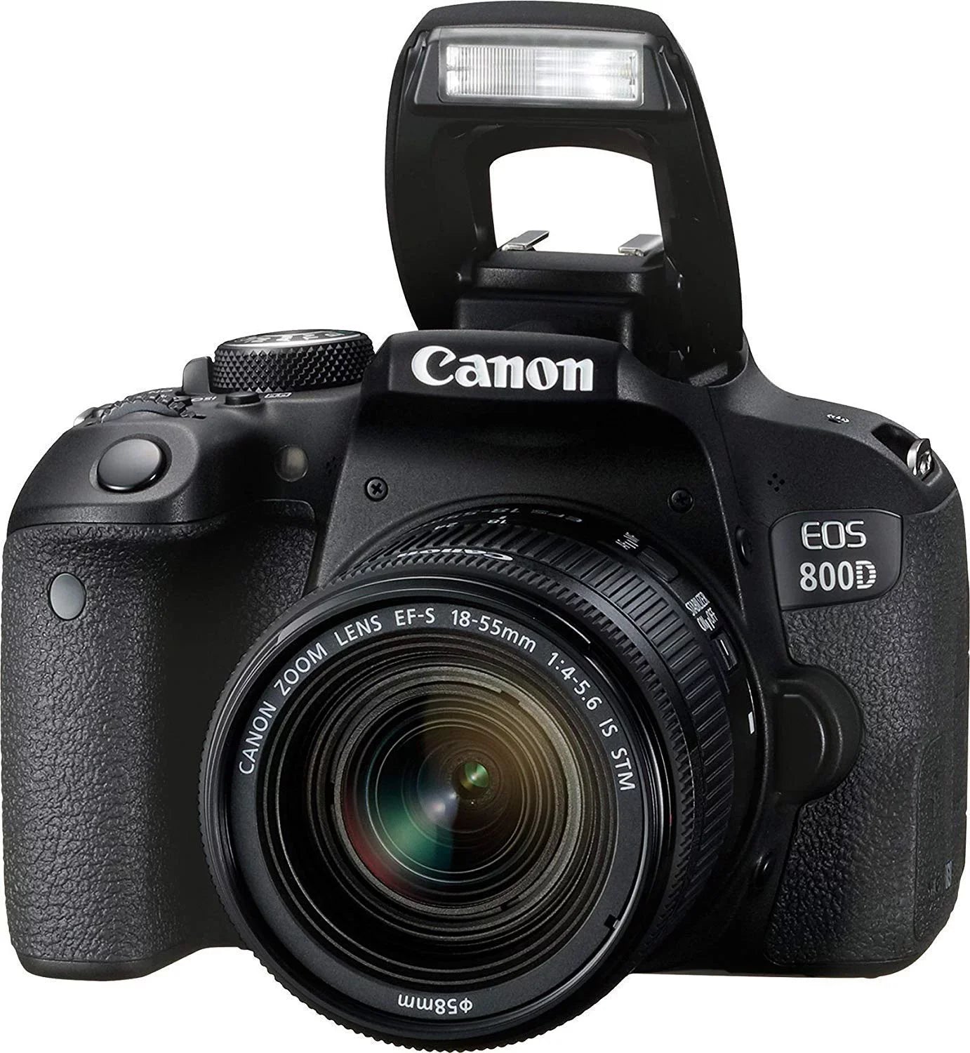 Canon EOS 800D (Rebel T7i) 18-55mm IS STM Lens Bundle SanDisk 32gb SD Card + 3PC Filter Kit