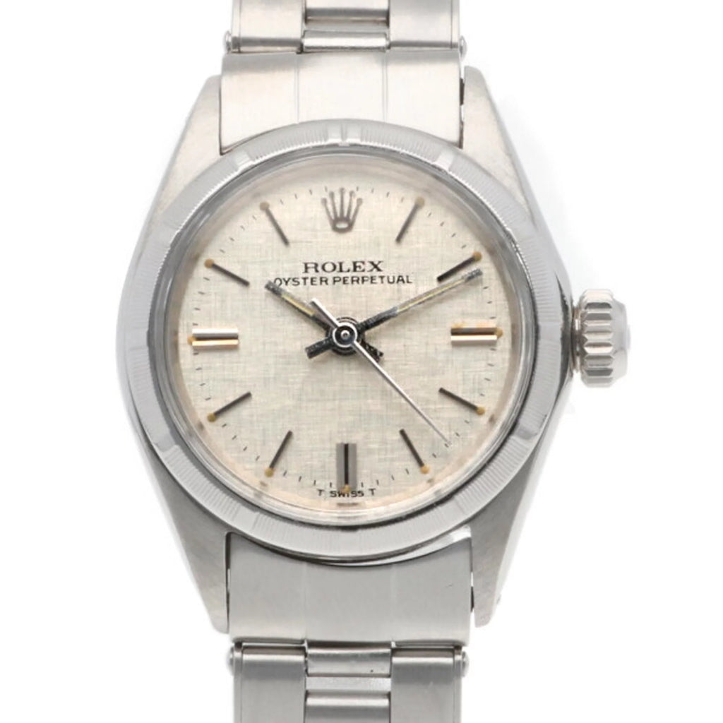 Pre-Owned Oyster Perpetual Watch Stainless Steel 6623 Automatic Winding People ROLEX (Fair)