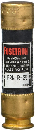 Bussman BP/FRN-R-35 35 Amp 250Vac Non-Indicating Individuals Time Delay Fuse