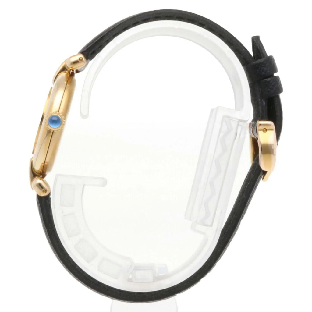 Pre-Owned Cartier Must Colise Vermeil Watch GP 590002 Gemstone Ladies CARTIER (Fair)