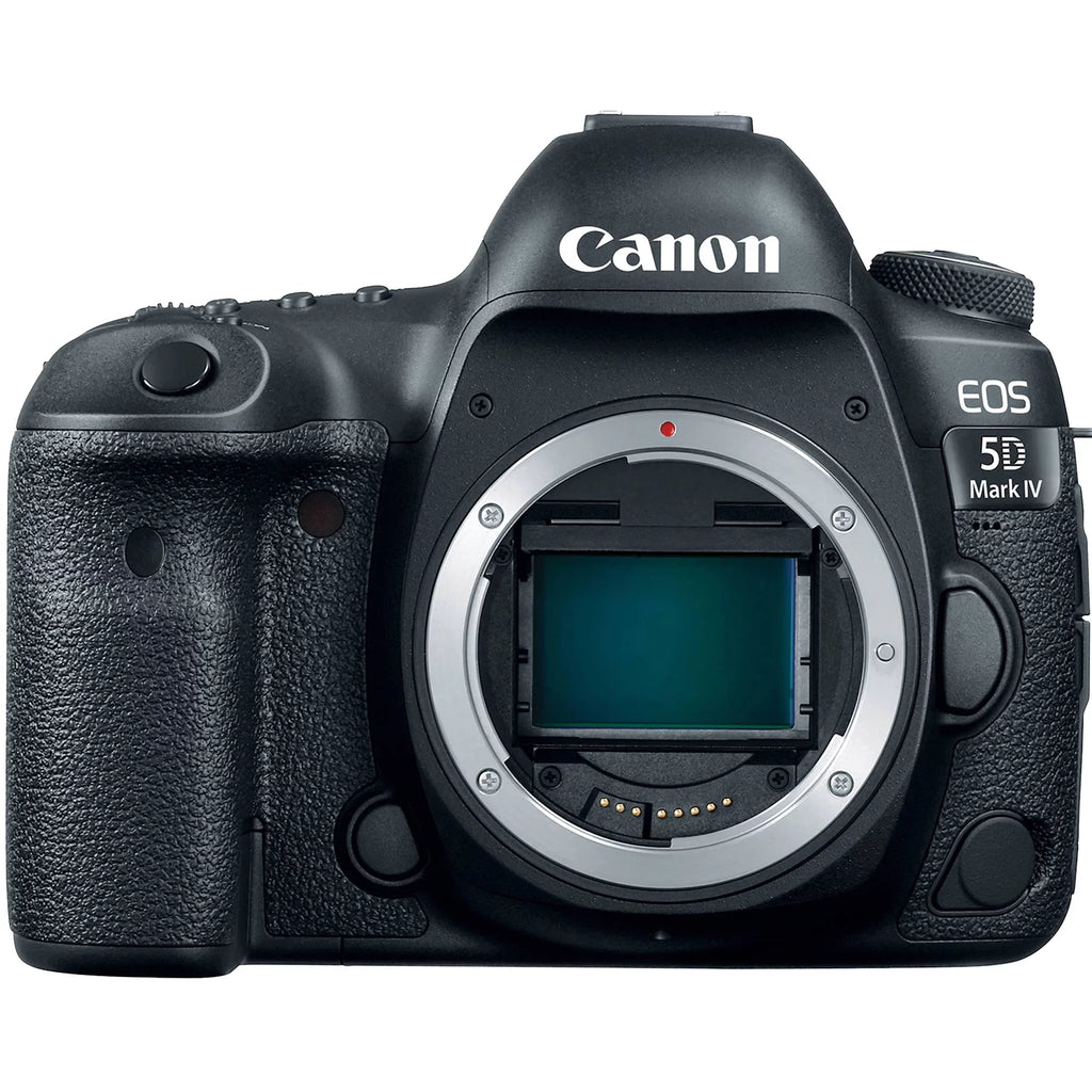 Canon EOS 5D Mark IV DSLR Camera with 24-105mm + 75-300mm Lens + 2 Pack SanDisk 128GB + Backpack + ZeeTech Accessory Bundle