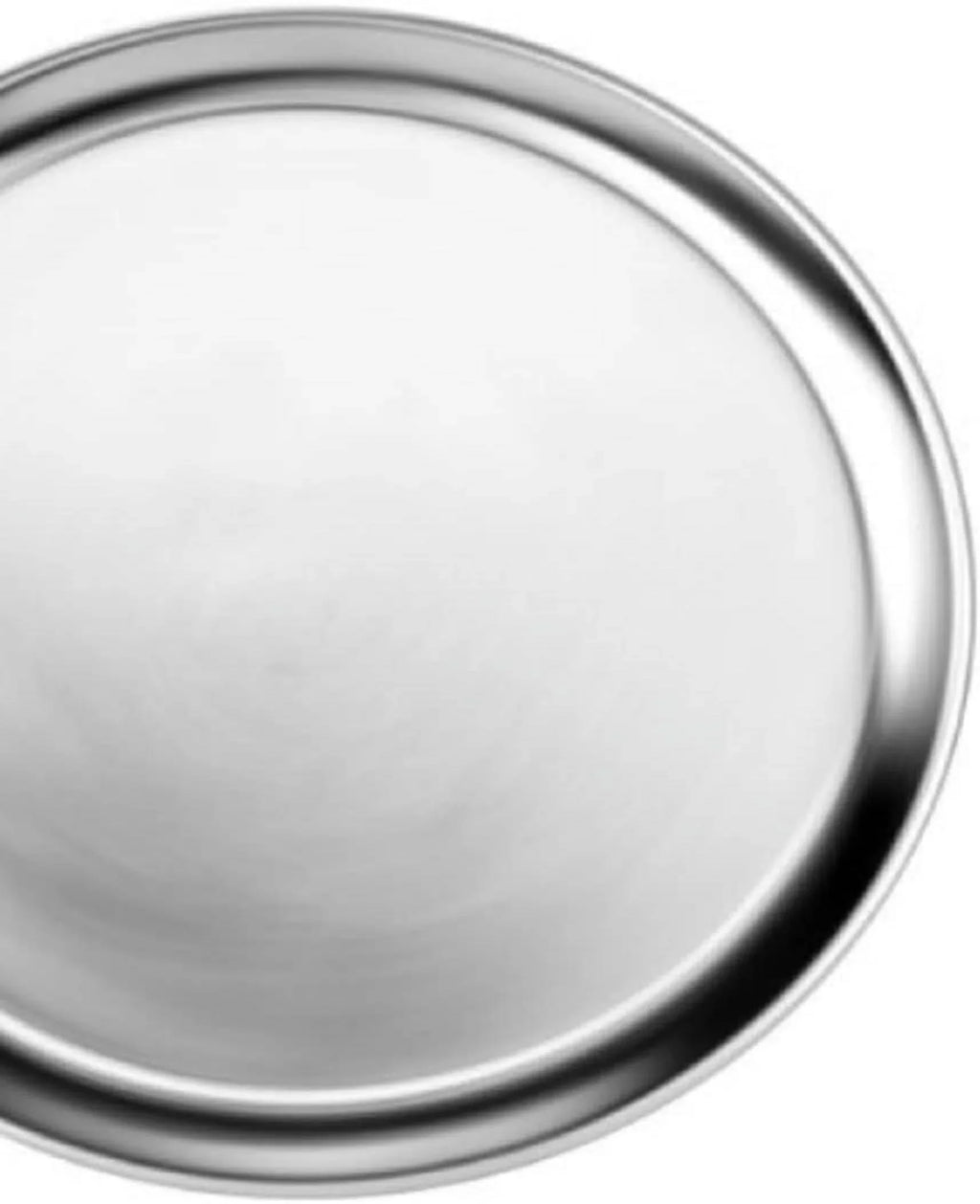 TrueCraftware- Set of 3 Aluminum 22” Pizza Tray Pan Wide Rim- Bakeware Round Pizza Pan Pizza Tray Baking Tray Round Baking Tray for Home Kitchen Pizzeria & Restaurants