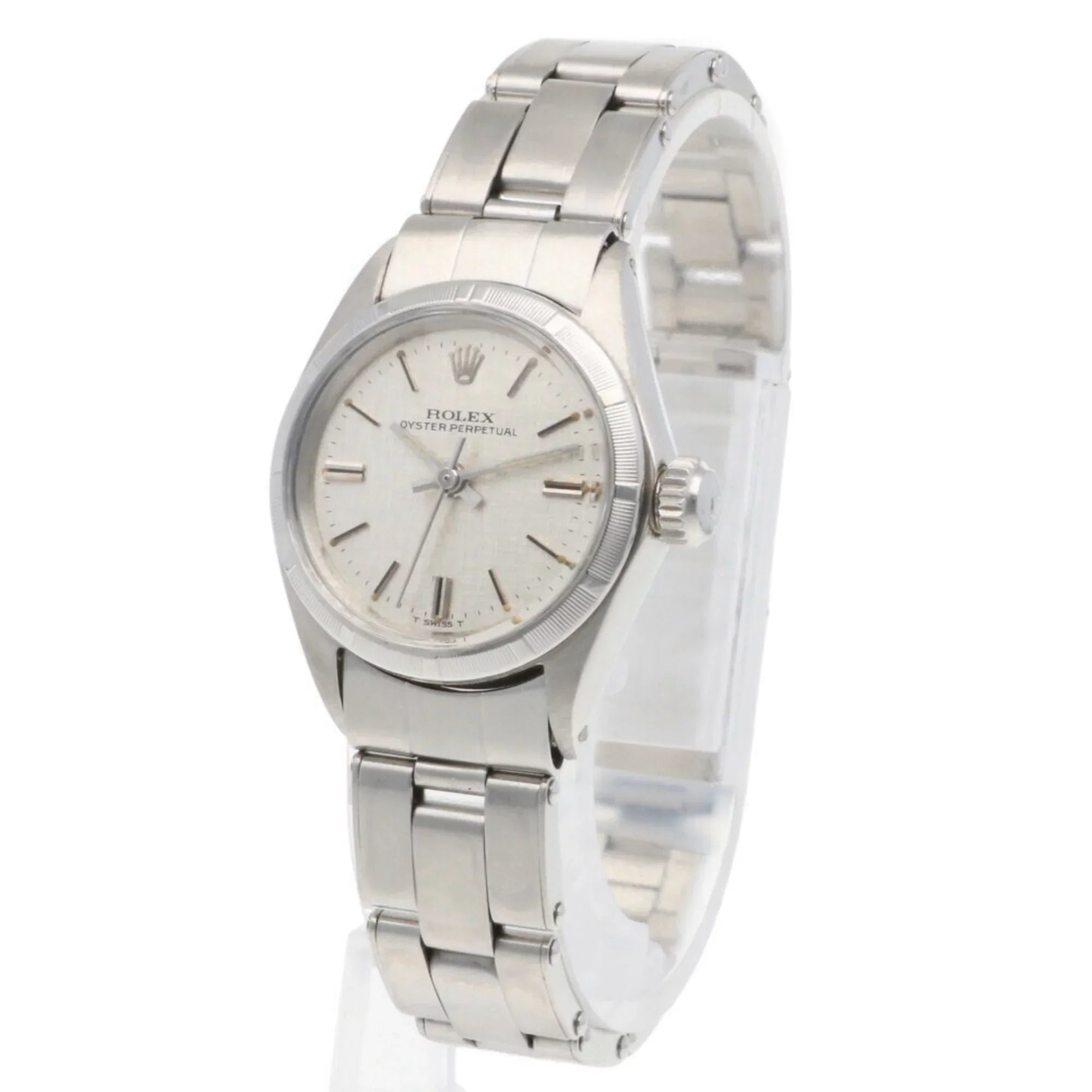 Pre-Owned Oyster Perpetual Watch Stainless Steel 6623 Automatic Winding People ROLEX (Fair)