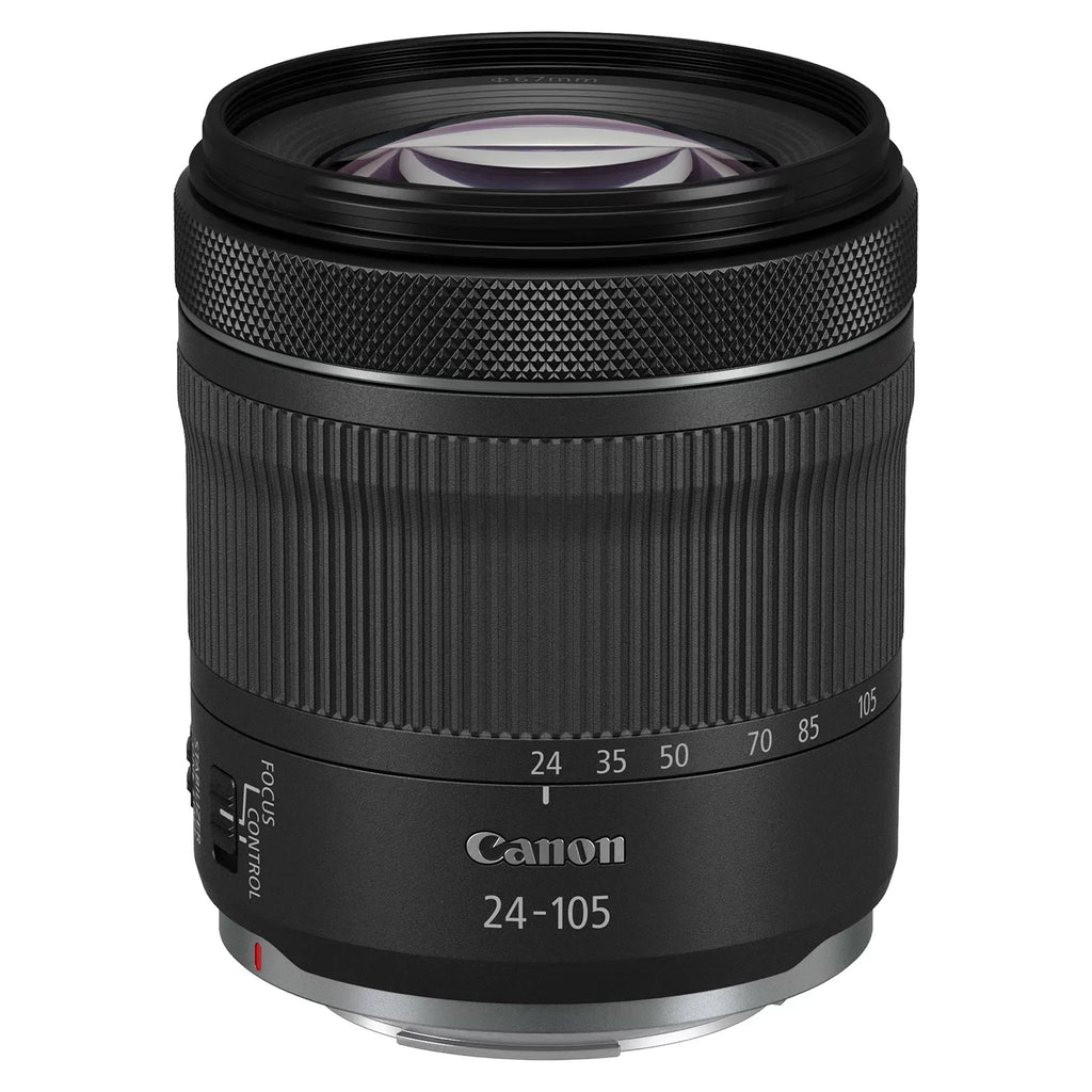 Canon EOS R6 Mark II Mirrorless Camera with RF 24-105mm Lens + EF 75-300mm + Mount Adapter + SanDisk 32GB Memory Card + Case + LED Flash + ZeeTech Accessory Bundle