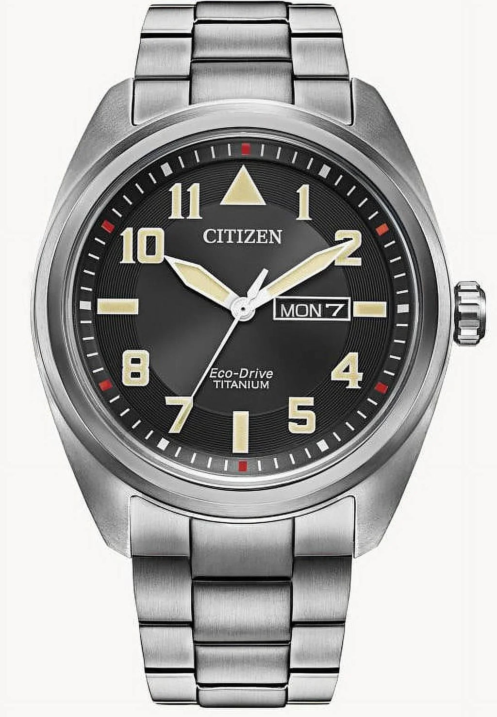 Individuals Citizen Eco-Drive Super Titanium Solar Power Watch BM8560-53E