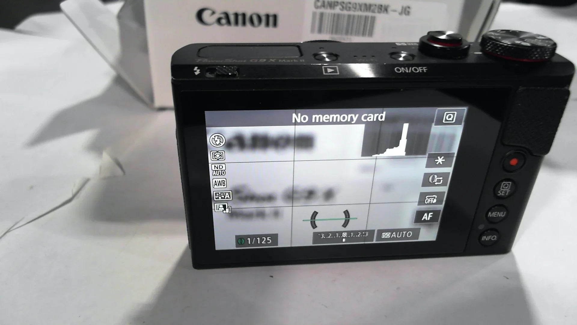 Canon PowerShot G9 X Mark II Compact Digital Camera w/ 1 Inch Sensor and 3inch L