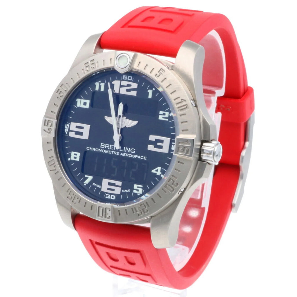 Pre-Owned Breitling Aerospace Evo Watch Titanium E79363101B1E1 Gemstone Individuals BREITLING (Good)