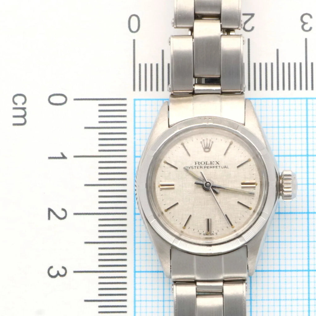 Pre-Owned Oyster Perpetual Watch Stainless Steel 6623 Automatic Winding People ROLEX (Fair)