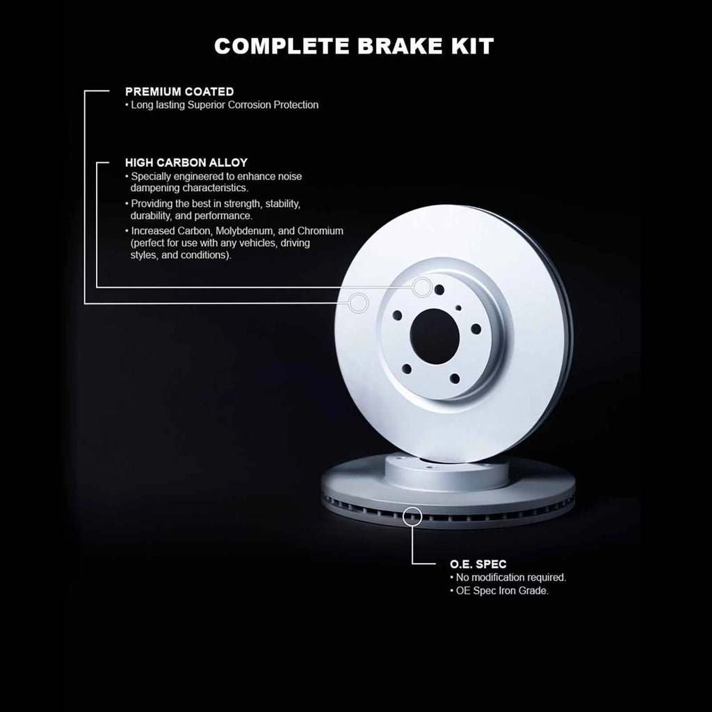 R1 Concepts Wdpn1 13023 R1 Concepts Brake Rotor Carbon Coated Fits select: 2018-2022 SUBARU CROSSTREK, 2017-2022 SUBARU IMPREZA SPORT