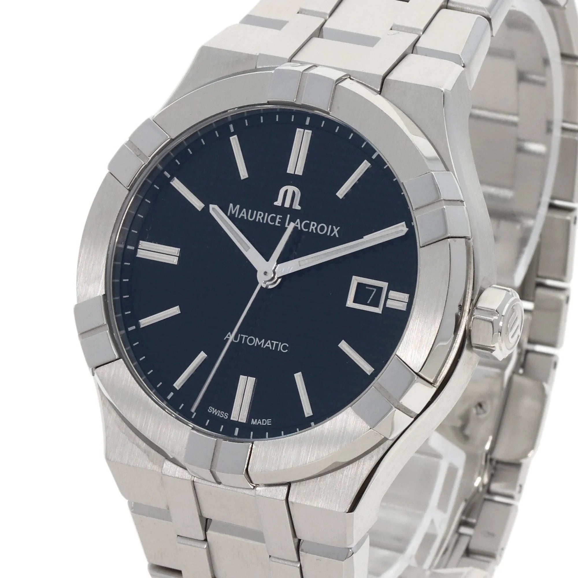 Pre-Owned Maurice Lacroix AI6008 Icon Watch Stainless Steel SS Individuals MAURICE LACROIX (Good)