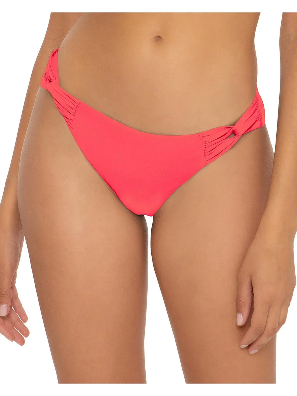 Becca by Rebecca Virtue Individuals Twist Side Hipster Swim Bottom Separates