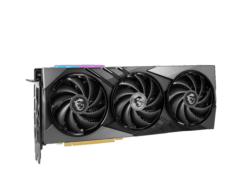 MSI GeForce RTX 4070 SUPER 12G GAMING SLIM Graphics Card, 12GB GDDR6X, PCI-E Gen 4, DP x 3, HDMI x 1, with DLSS 3, Slim Design
